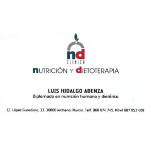 Clínica Nutrición y Dietética Luis Hidalgo